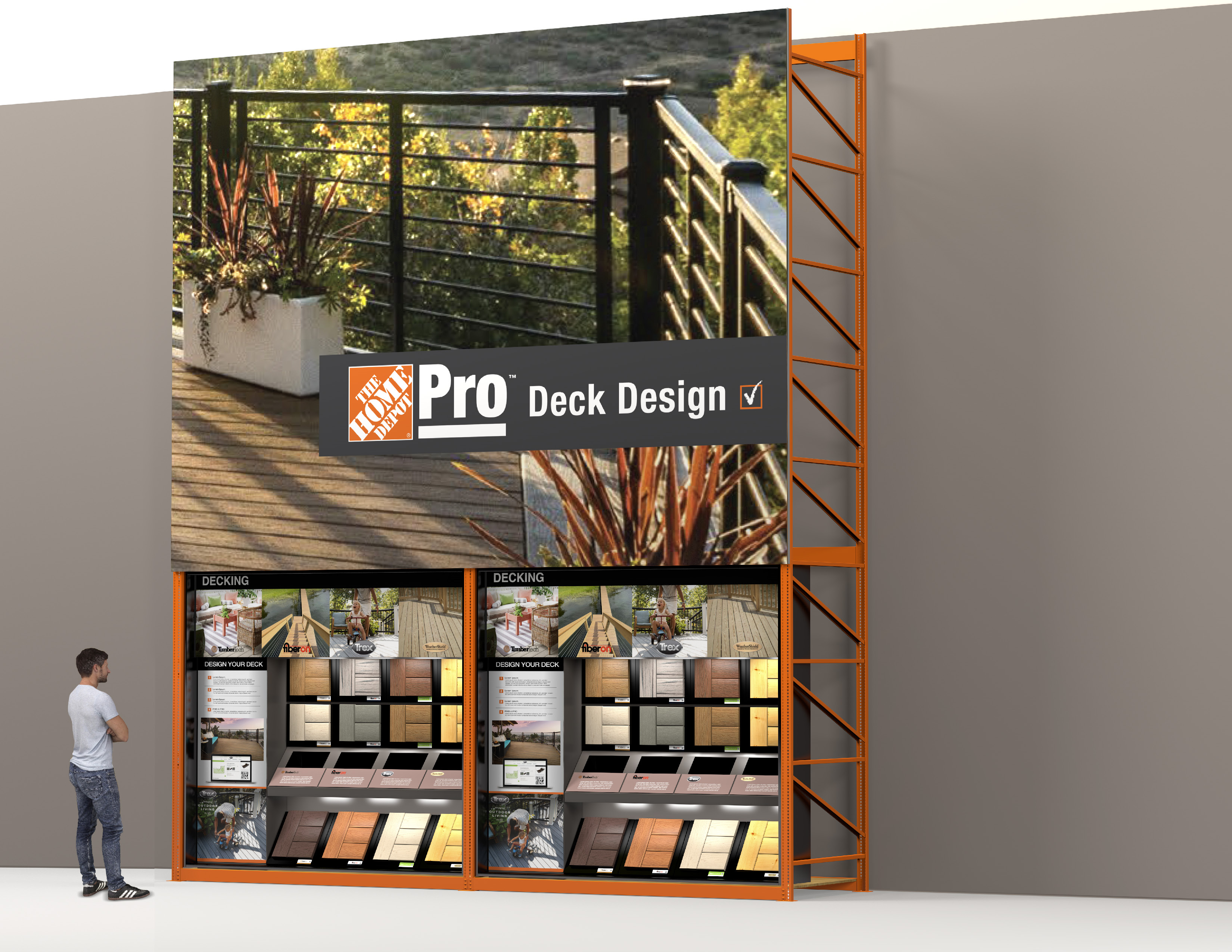 TREX Pro Display Section
