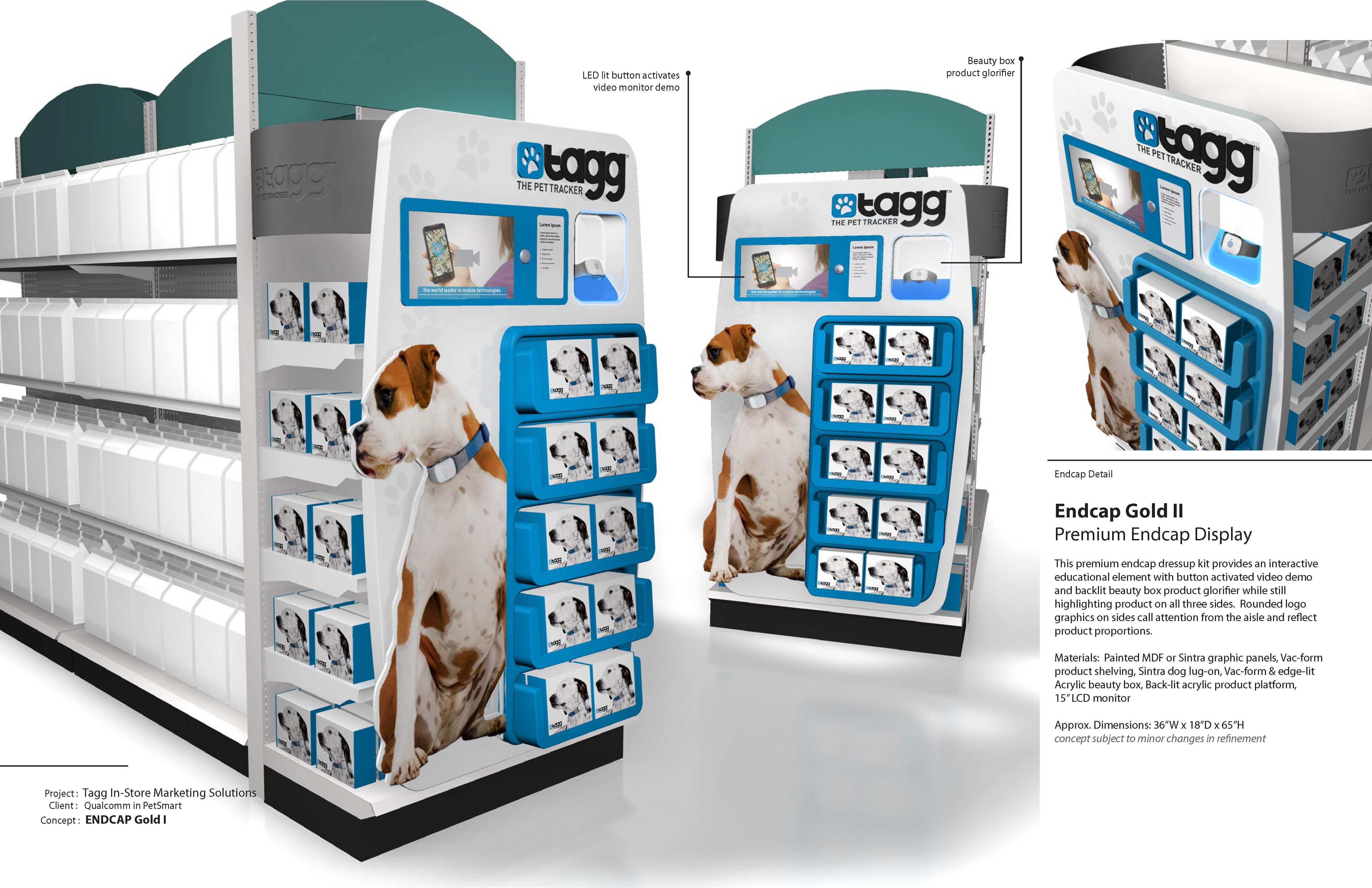 Tagg Pet Tracker Endcap