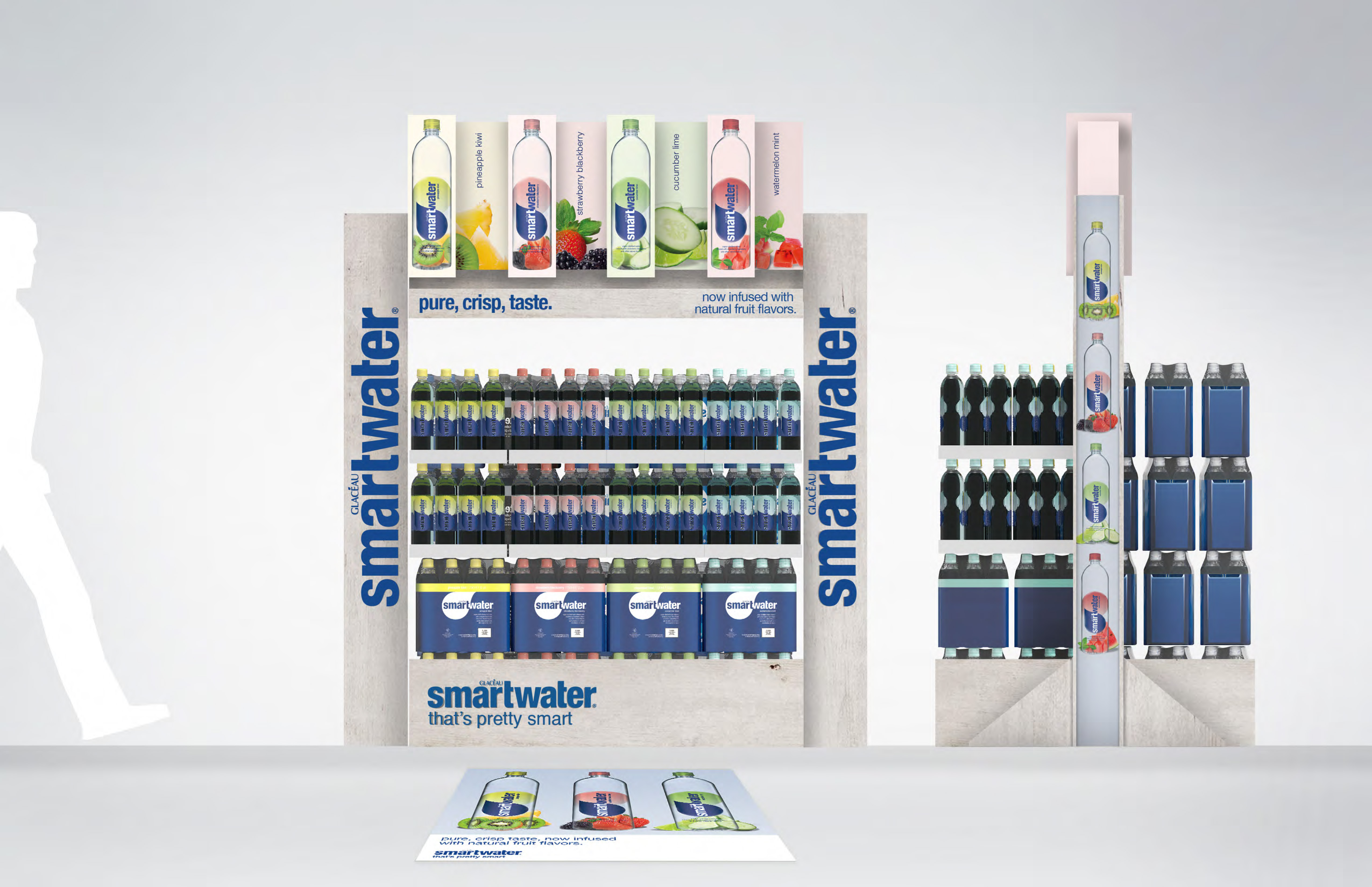 smartwater lobby display